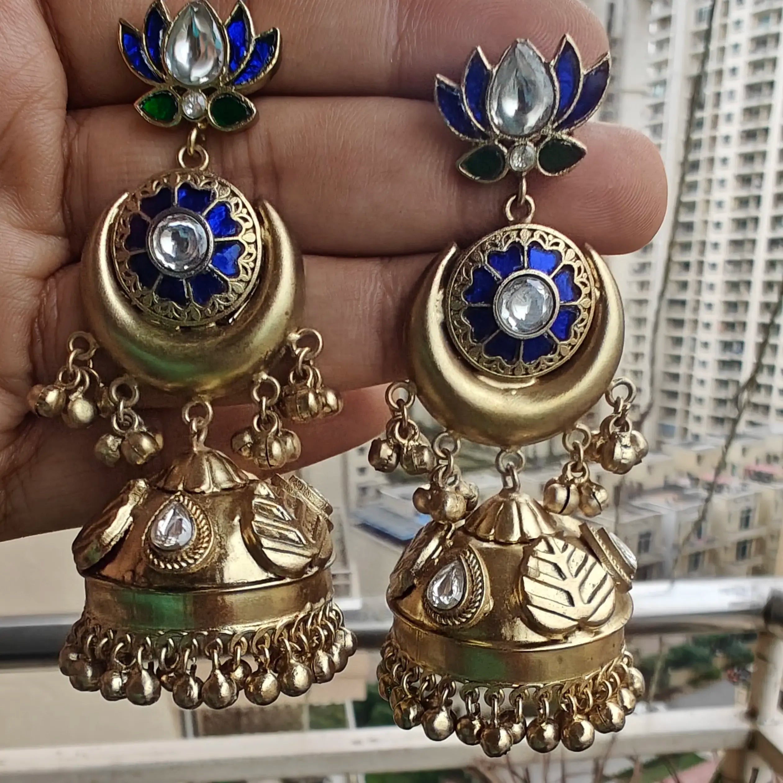 Swara Lotus Jhumki
