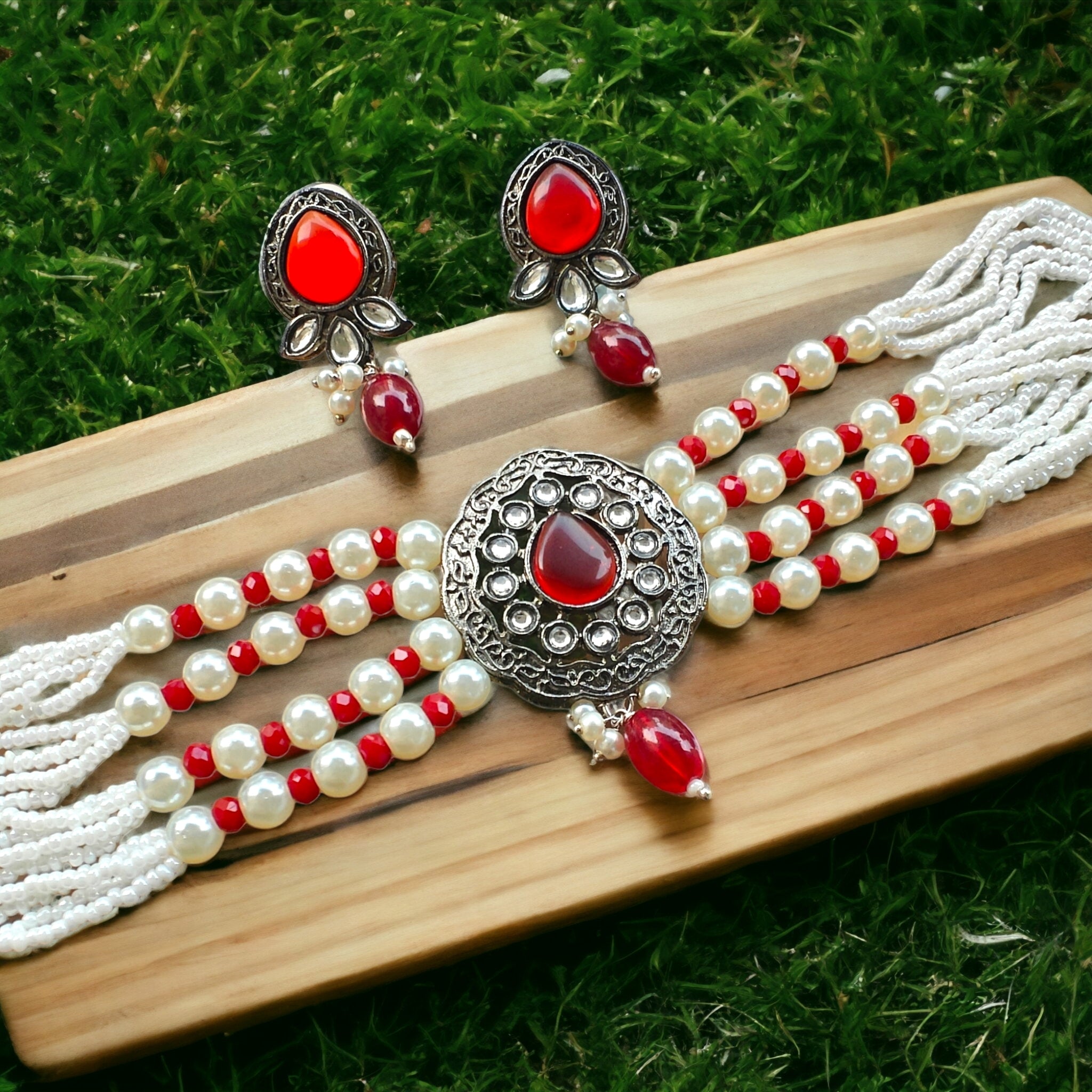 Samidha Choker- Maroon