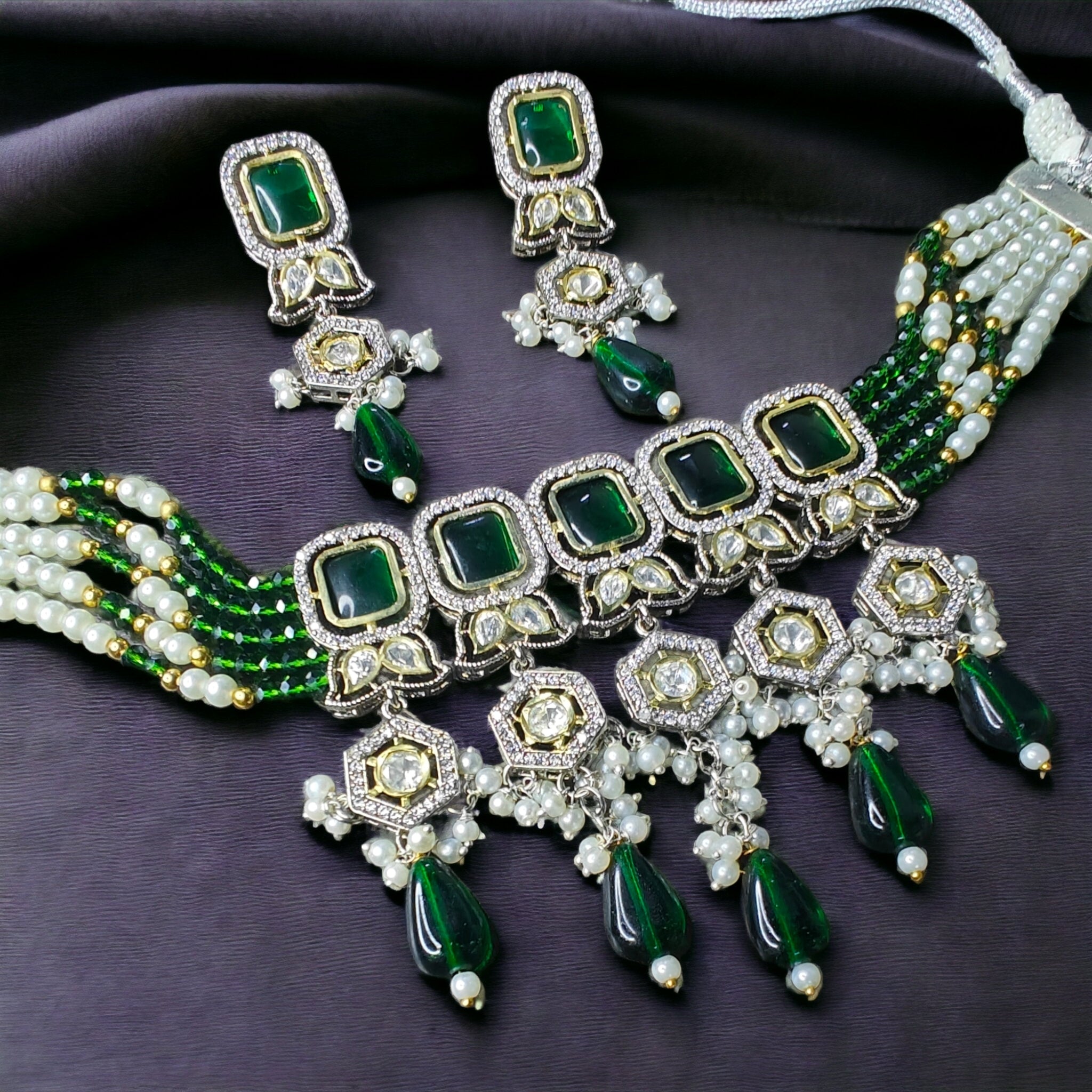 Miravi Premium Choker Set- Green
