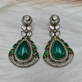 Noorvi Doublet Earrings - Green