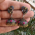 Morni Jhumki- Dark Pink