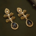 Zarina Leaffall Chandelier Earrings - Black
