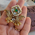 Vidya Brass Fusion Amrapali Brass Ring
