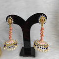 Hanging Jhumki - Pink