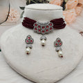 Simi AD Choker- Maroon