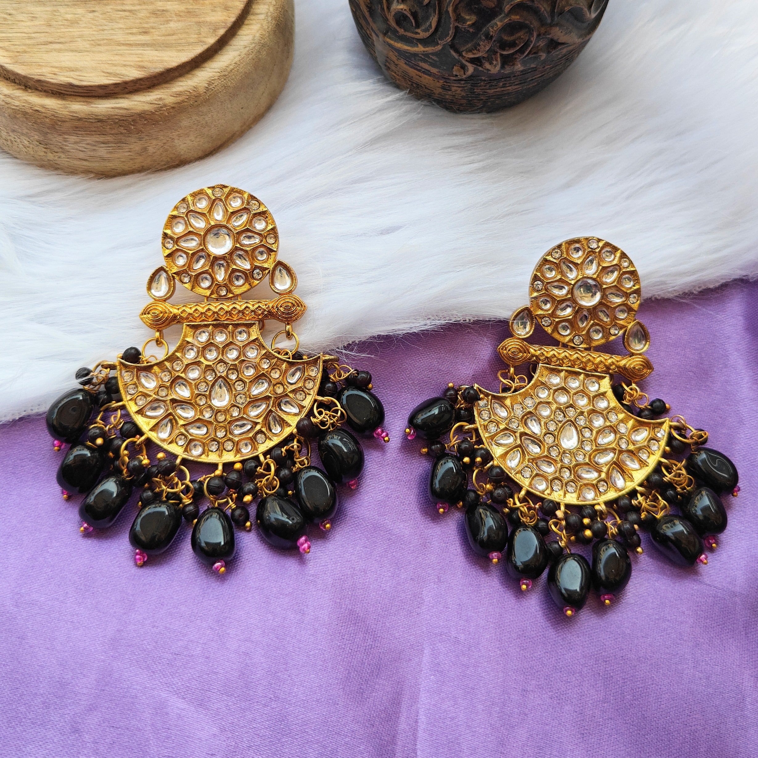 Tinzi Earring - Black