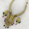 Temple Hasli Necklace Set - Multi