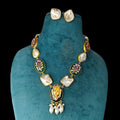 Ganesha MOP Tanjore Necklace Set