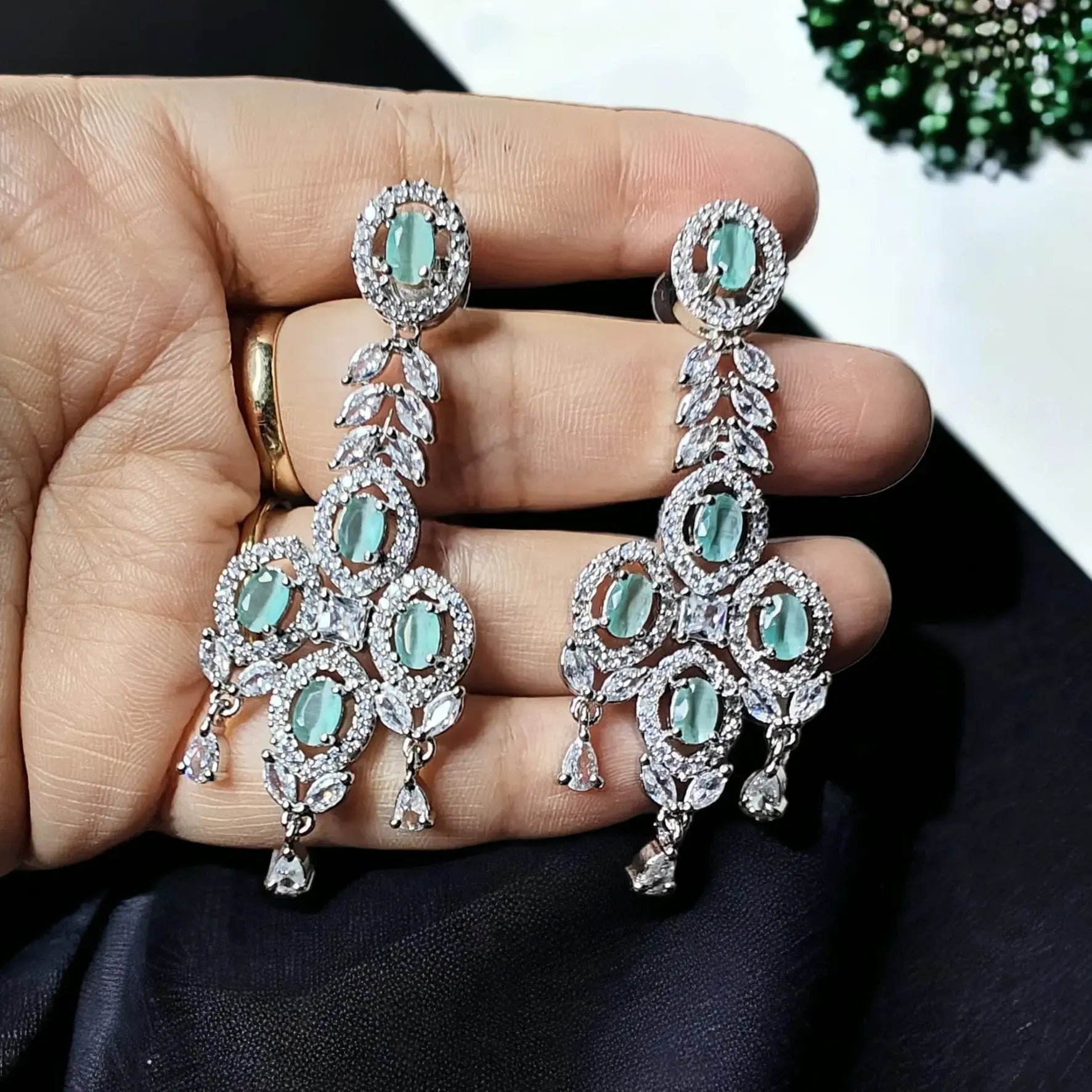 Elisa AD Earring - Mint