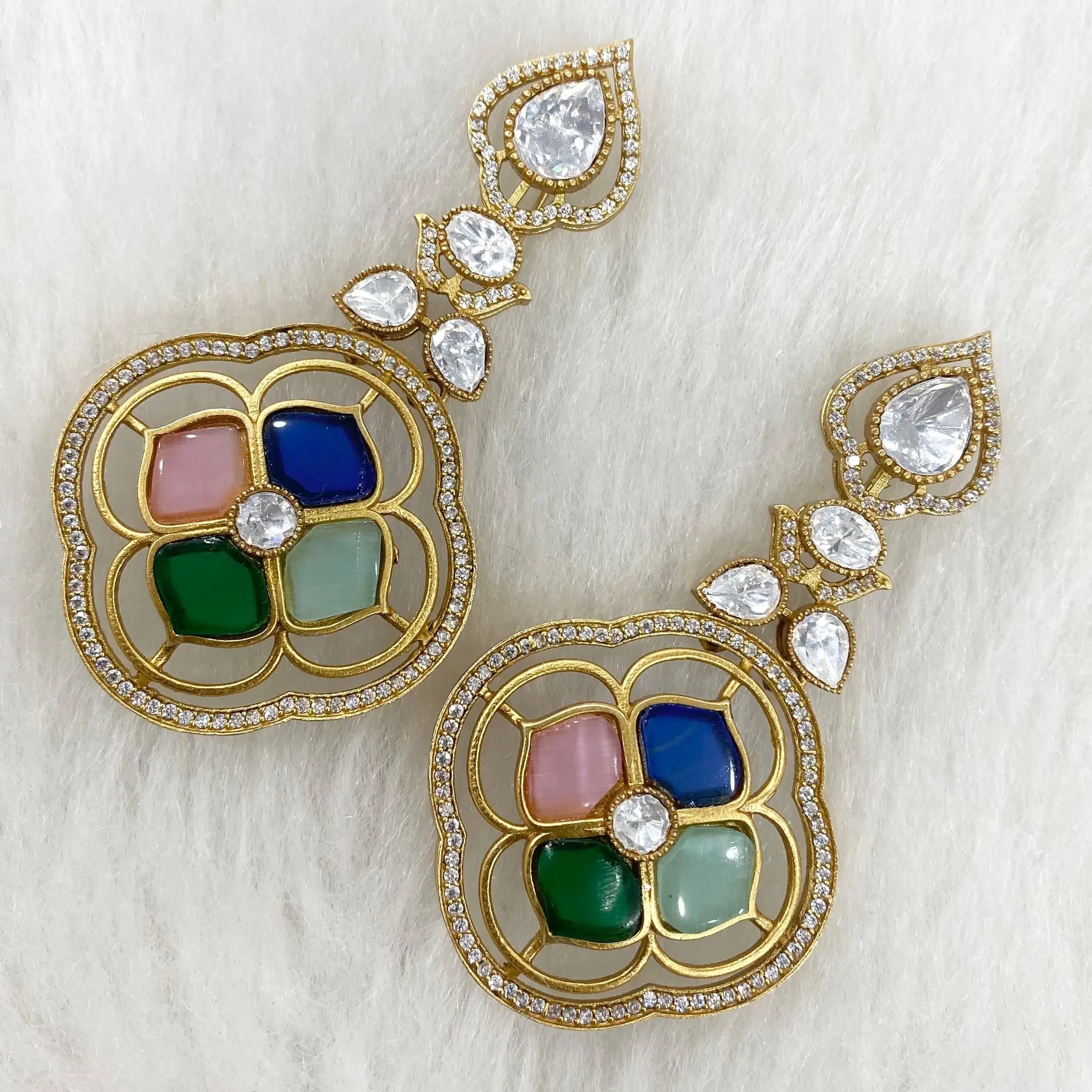 Parina Uncut Polki Takker Stone - Multi