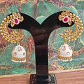 Stunning Jhumki - White