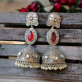 Gazal Jhumki - Red