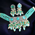 Pragya Premium Choker - Mint
