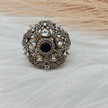 Jodhaa Adjustable Rings - Blue