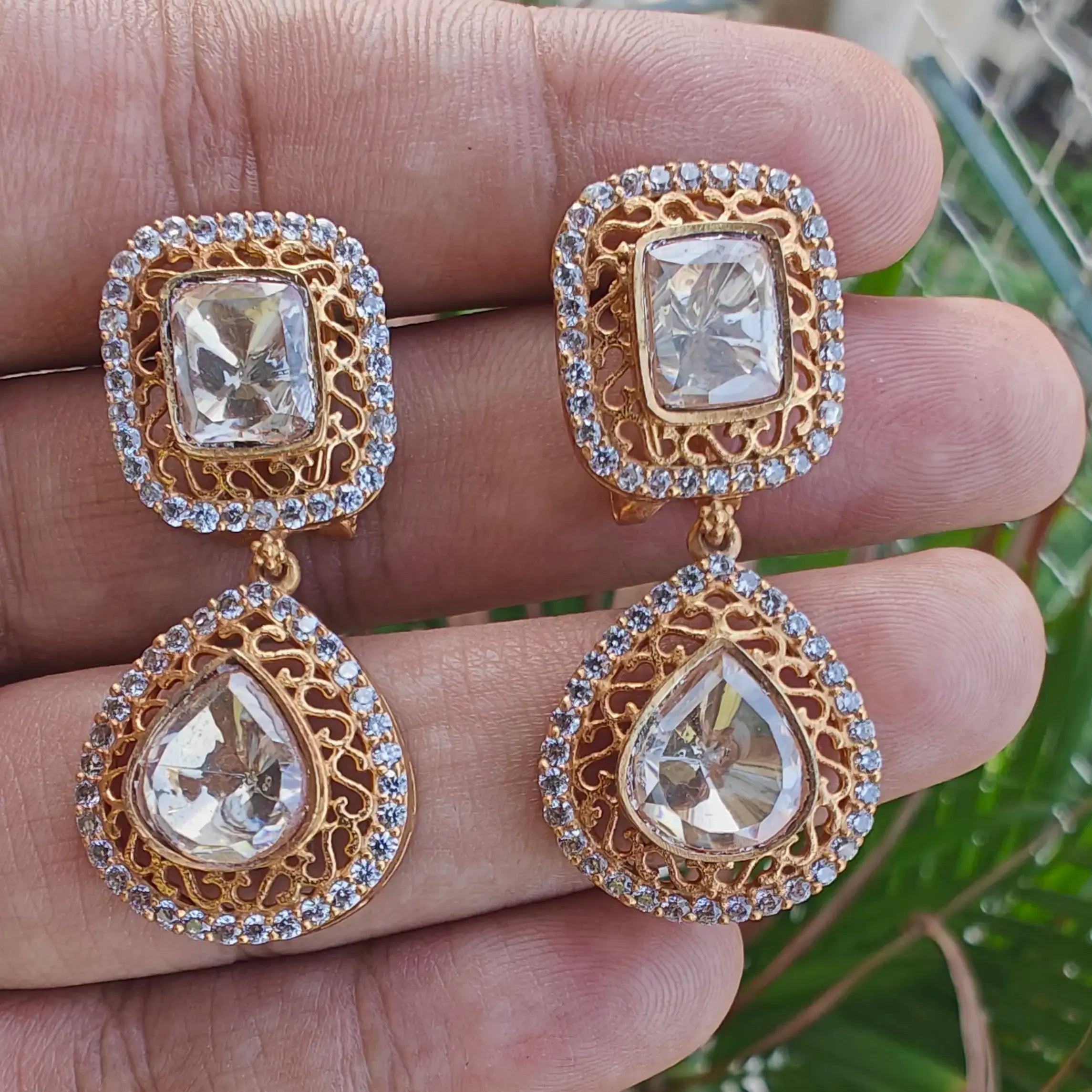 Premium Shaila Moissanite Earrings