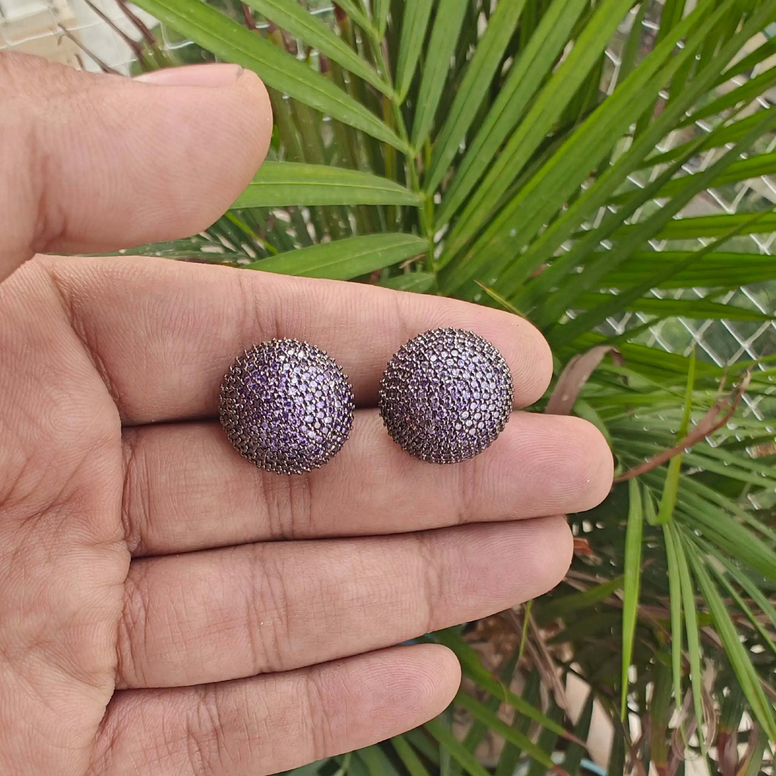 Jessica Nano AD Studs- Light Purple