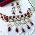 Miravi Premium Choker Set- Maroon