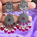Aastha Earring - Hot Pink