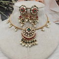Rachna Jadau Kundan Hasli Necklace Set