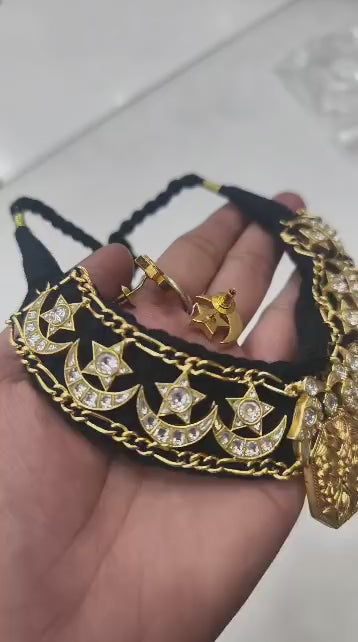 Nakshatra Jodhpuri Kundan Heritage Necklace Set