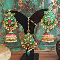 Inaya Jhumki With Mangtikka