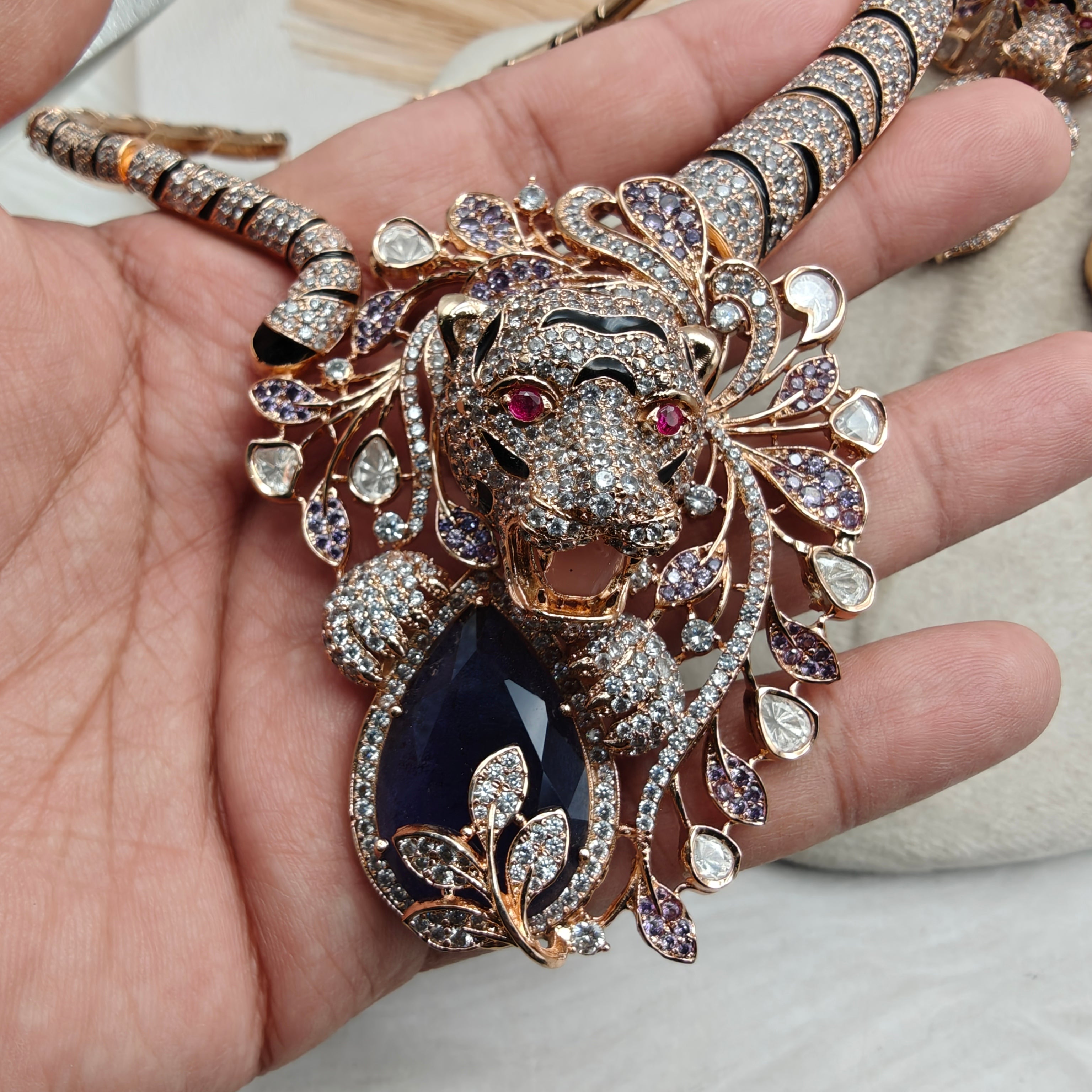 Simhika Royale Necklace Set