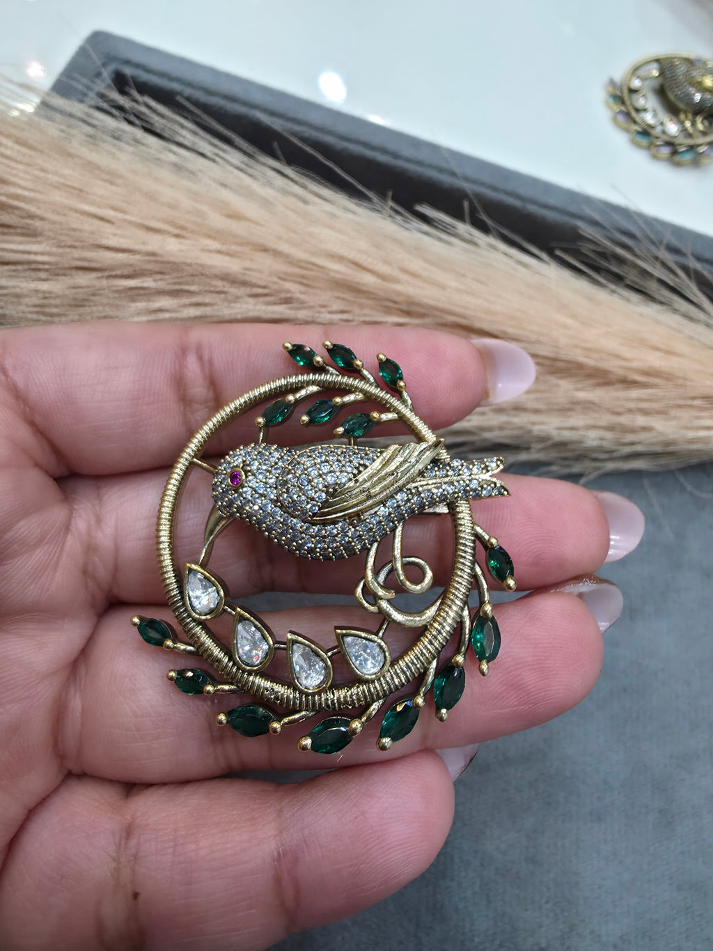 Bird Brooch