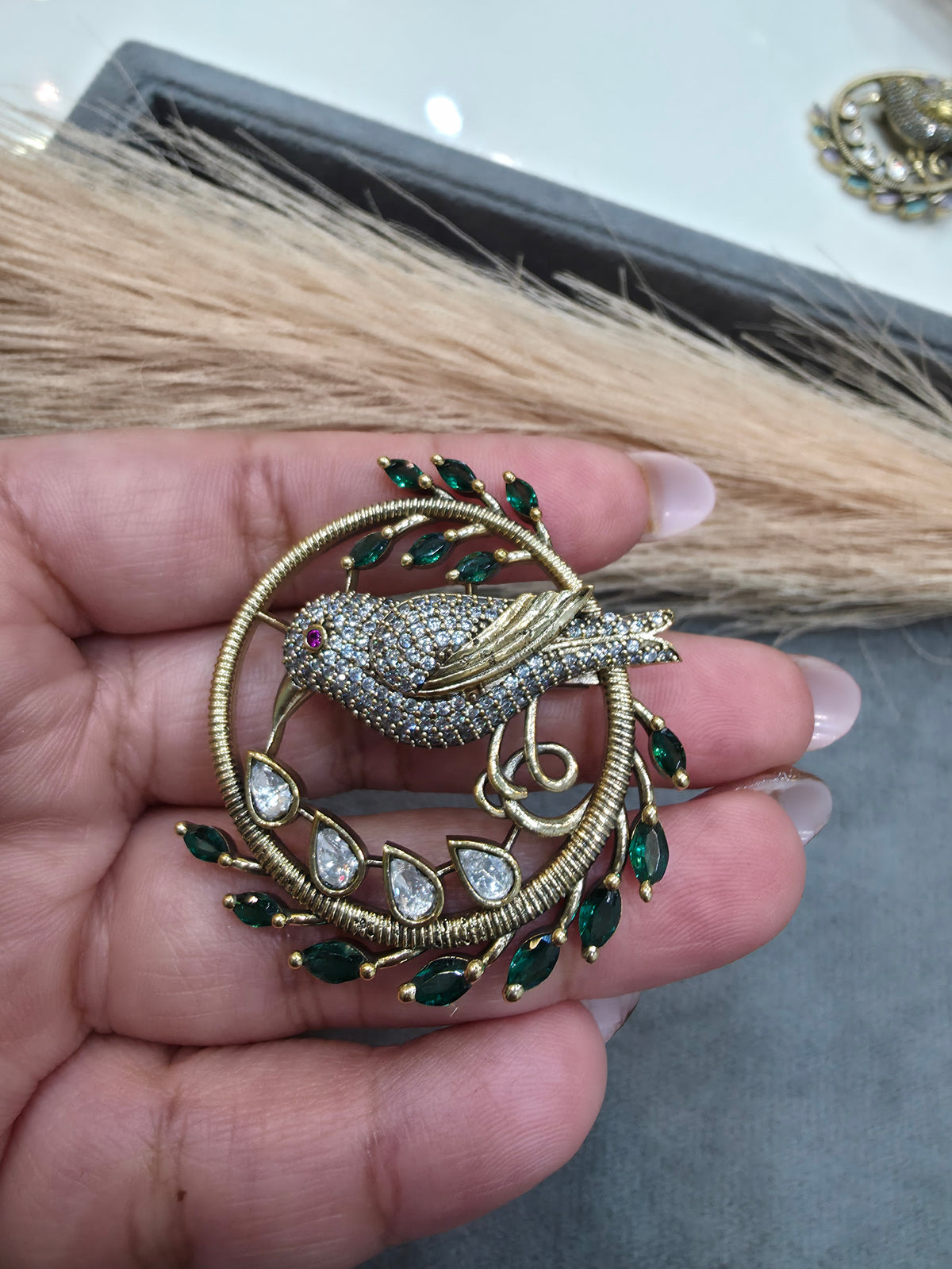 Bird Brooch