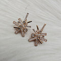 Charvie Crystal AD Studs- White