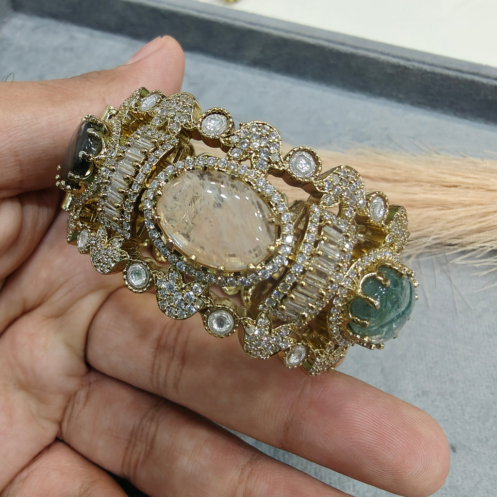 Mahira Sabya Inspired Openable Bangle - Multi 3