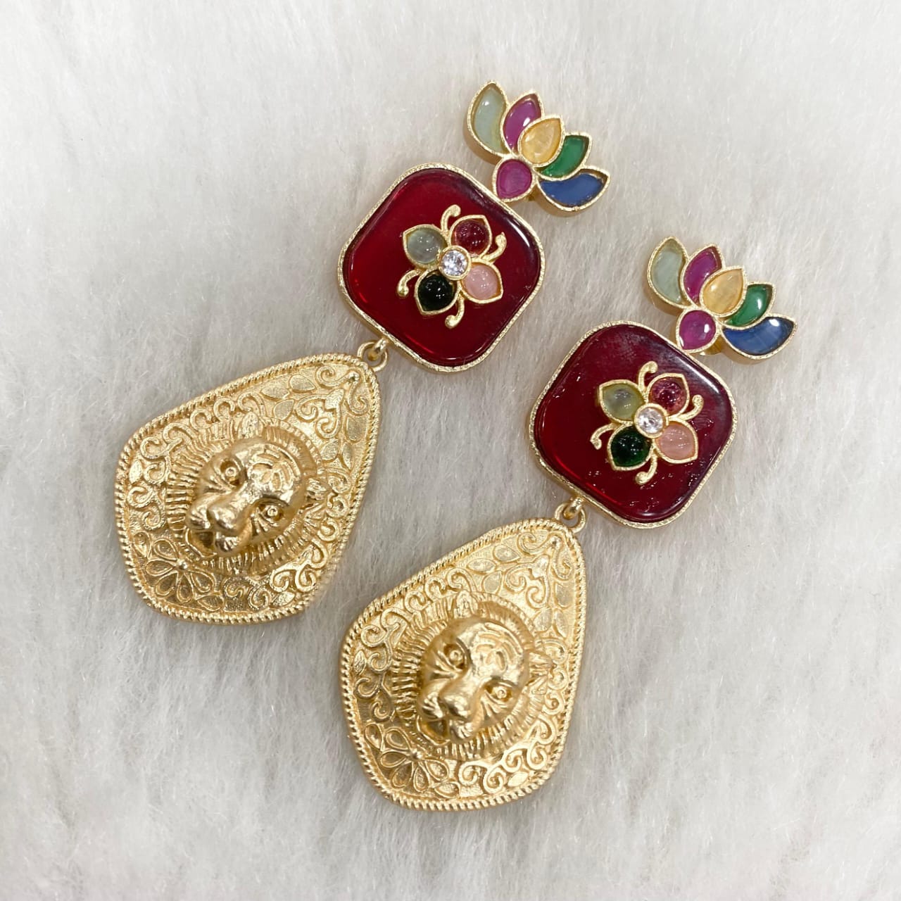 Baghi Fusion Earrings - Multi