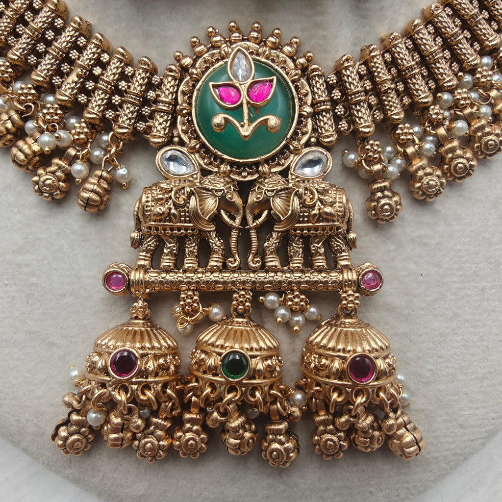 Ekisha Elephant Heritage Necklace Set