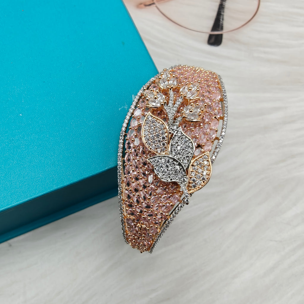 Vixita Premium Openable Bracelets (Carat Plating)- Pink