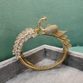 Mayura 3D Layer Openable Bracelet- White