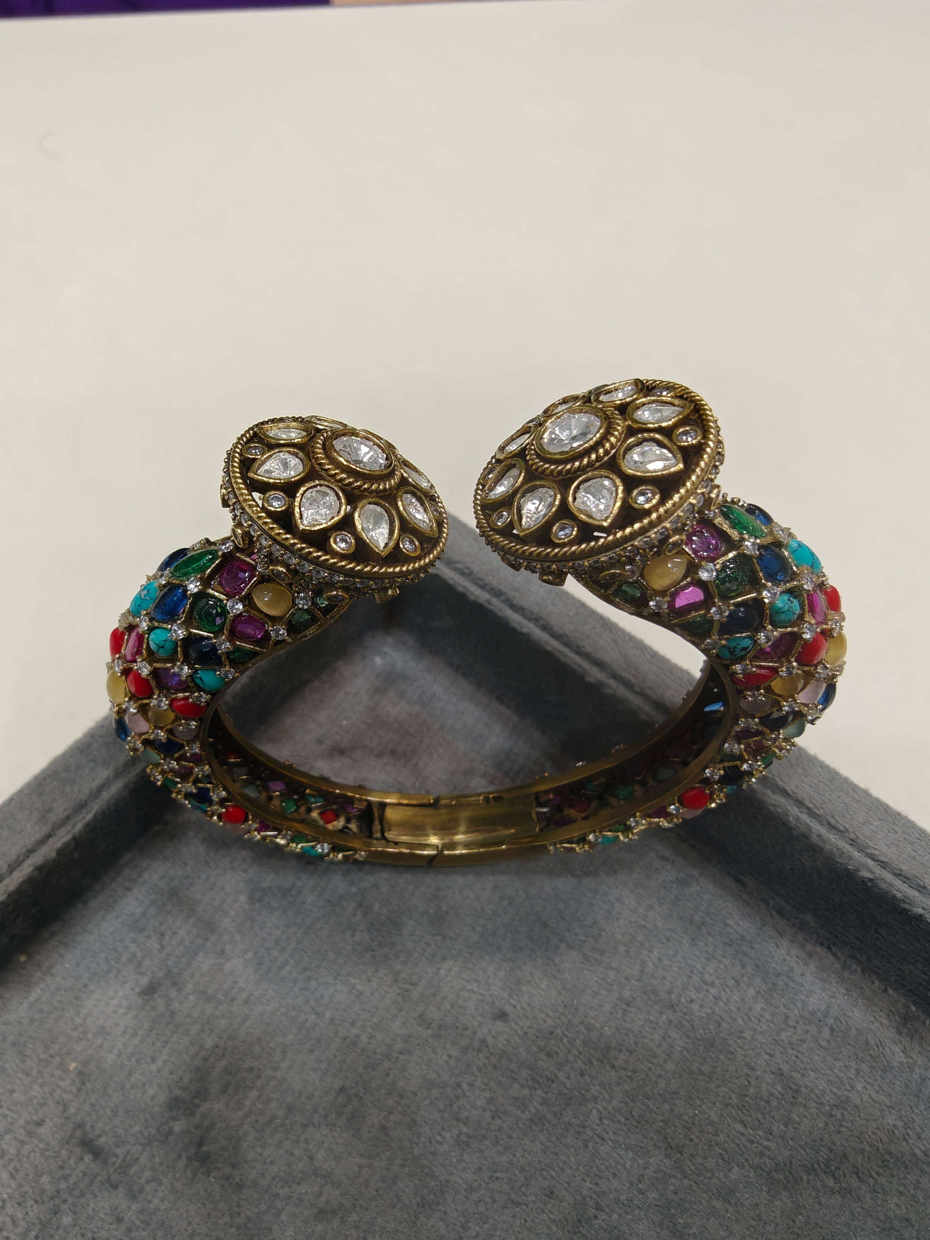 Ruban Openable Bracelet Kangan- Multi