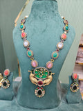 Sabya Inspired Mehrunisa Long Statement Necklace Set