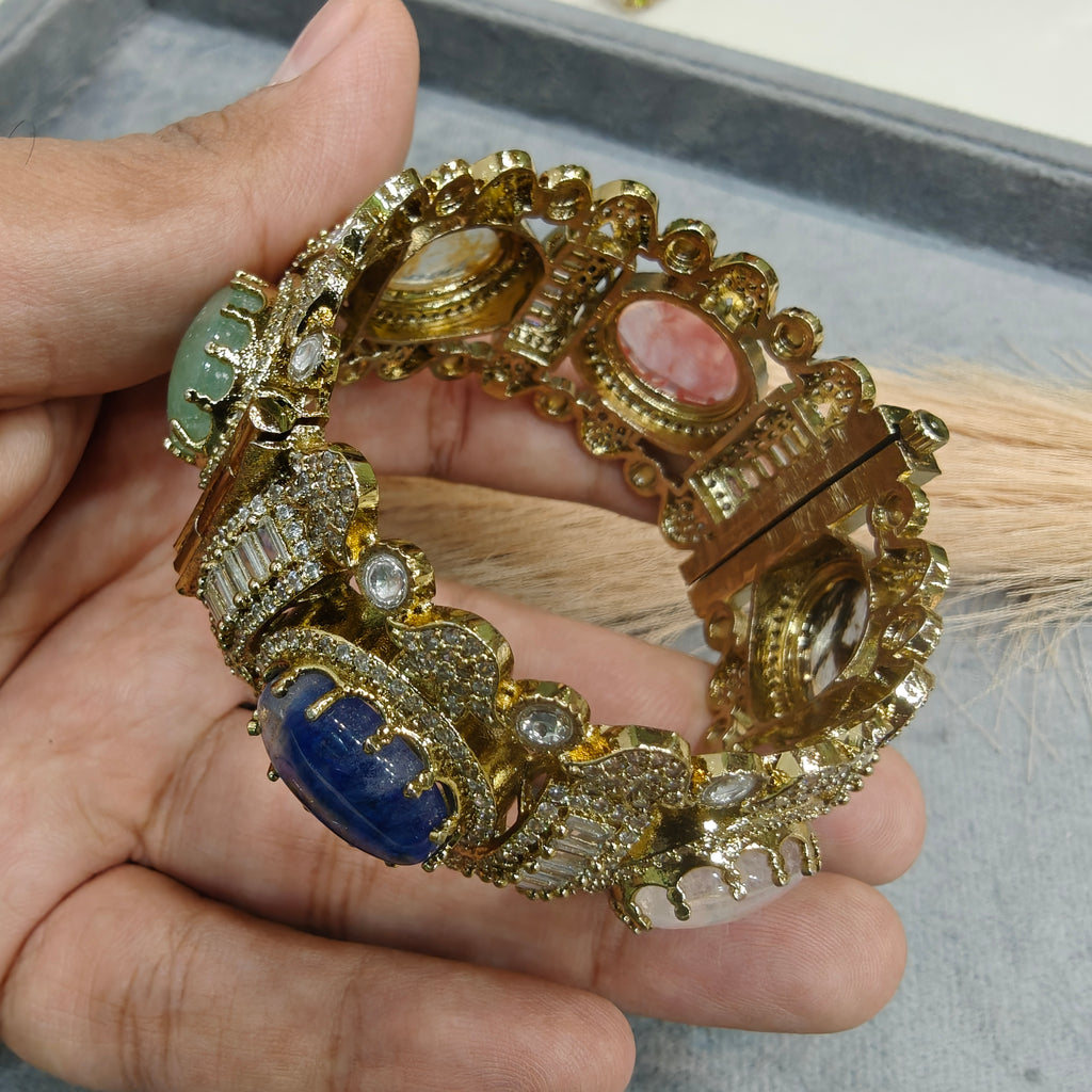 Mahira Sabya Inspired Openable Bangle - Multi 2