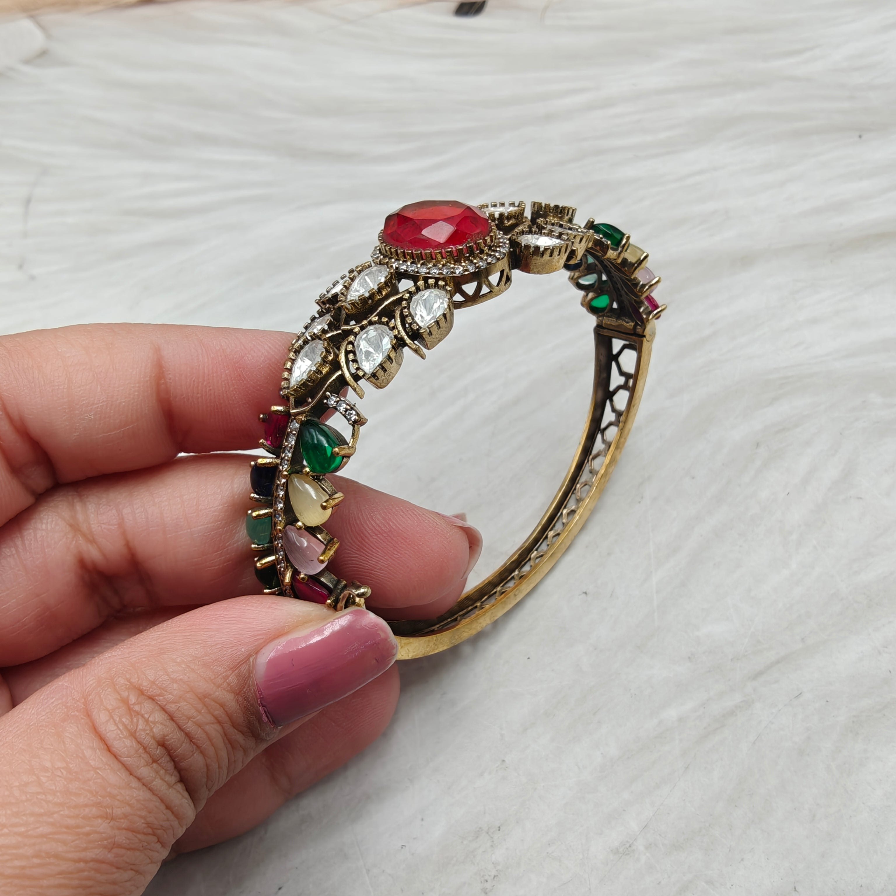 Viraang Openable Doublet Bracelet - Multi