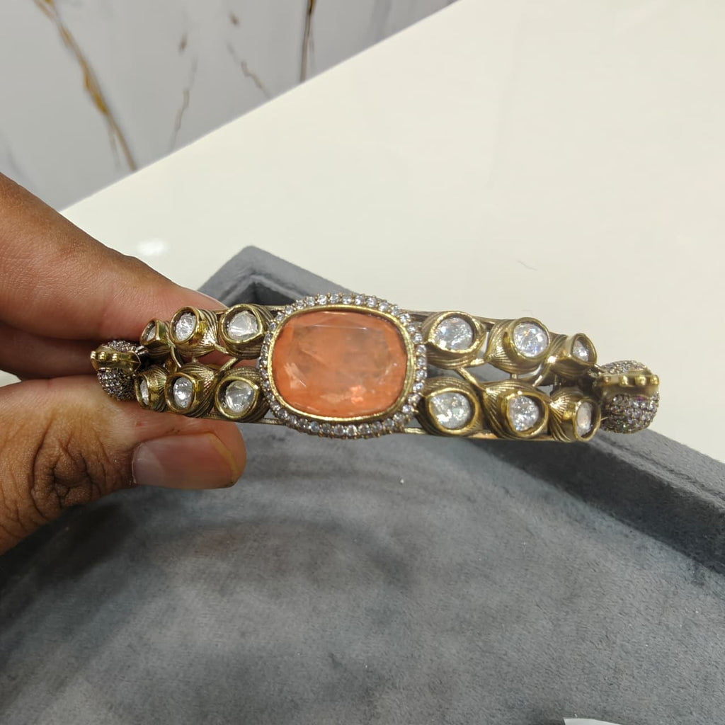 Kalapi Doublet Openable Bracelet- Orange