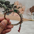 Mayuri Victorian Finish Openable Bracelet- Multi