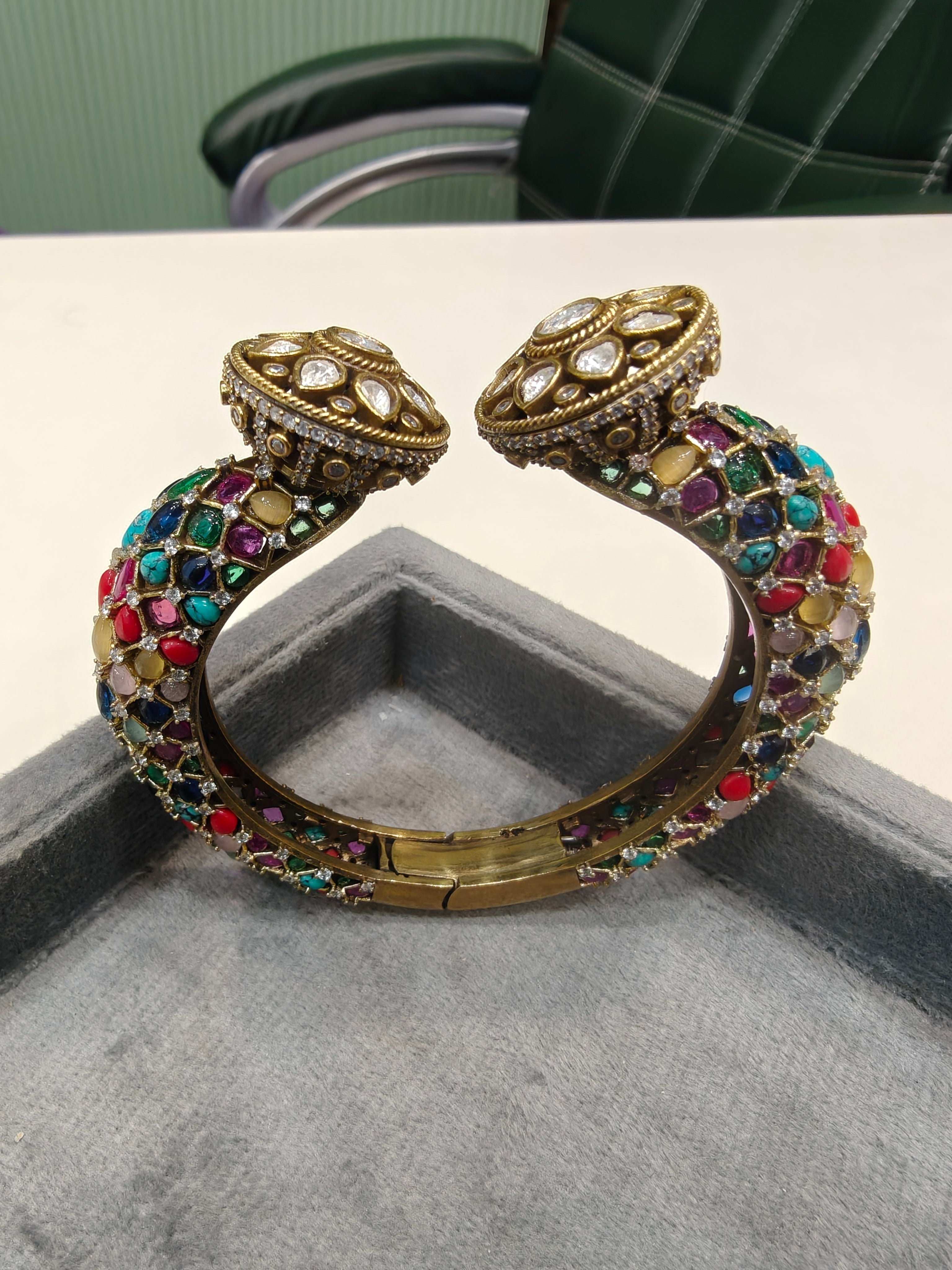 Ruban Openable Bracelet Kangan- Multi