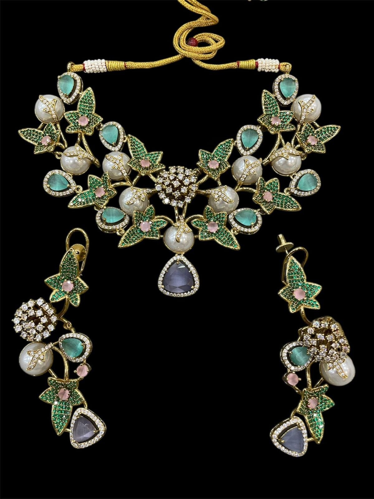 Regalia Baroque Pearl Statement Necklace Set