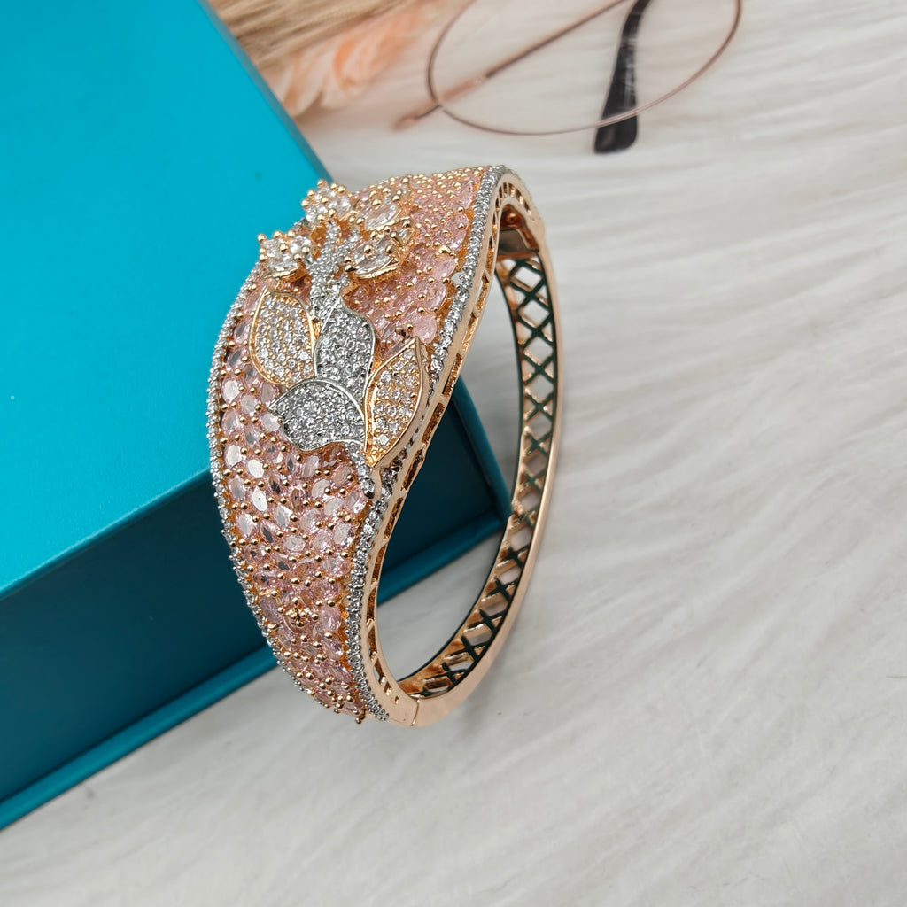 Vixita Premium Openable Bracelets (Carat Plating)- Pink