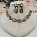 Sakhi Nayan Holdali Multi Necklace Set