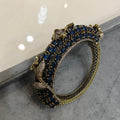 Saniya Pota Stone Openable Bracelet- Blue