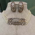 Mandalini Jadau Kundan Pearl Choker Set