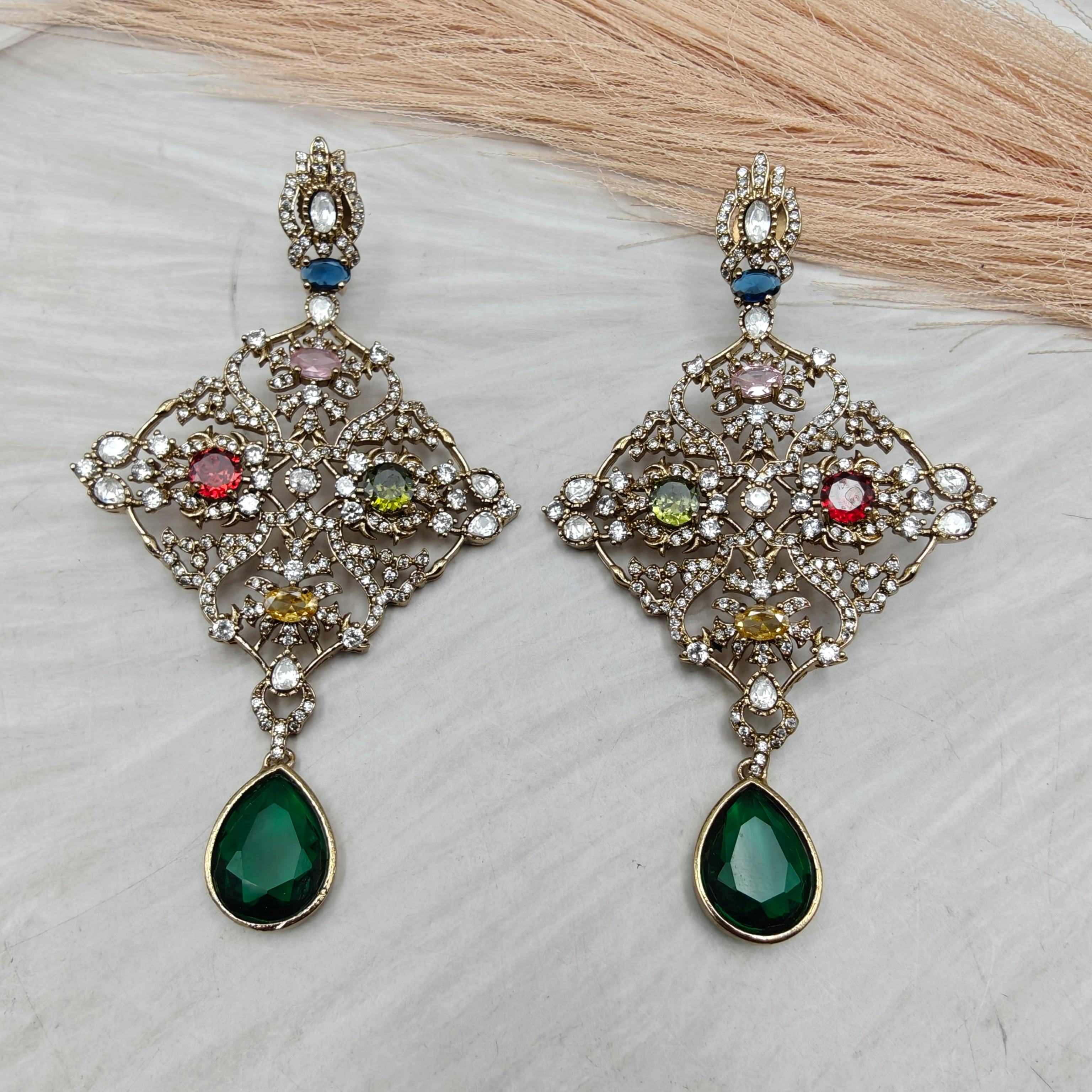 Mulberry Royale Earrings- Multi