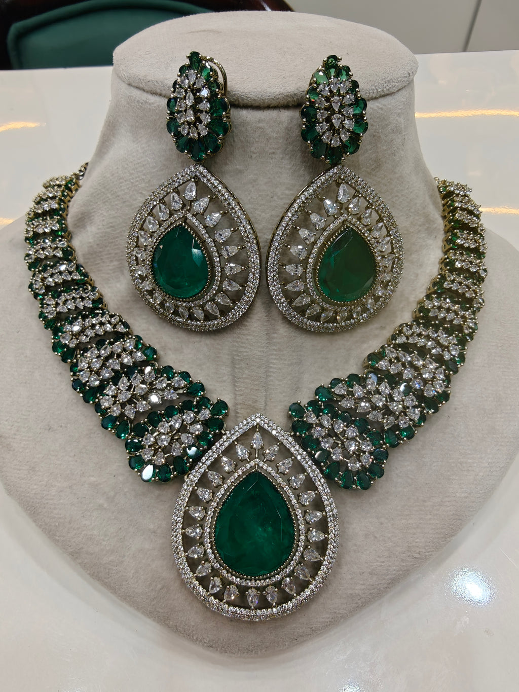 Zarqash Royale Doublet Necklace Set
