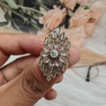 Ranjhan Baguette Rings - Pink