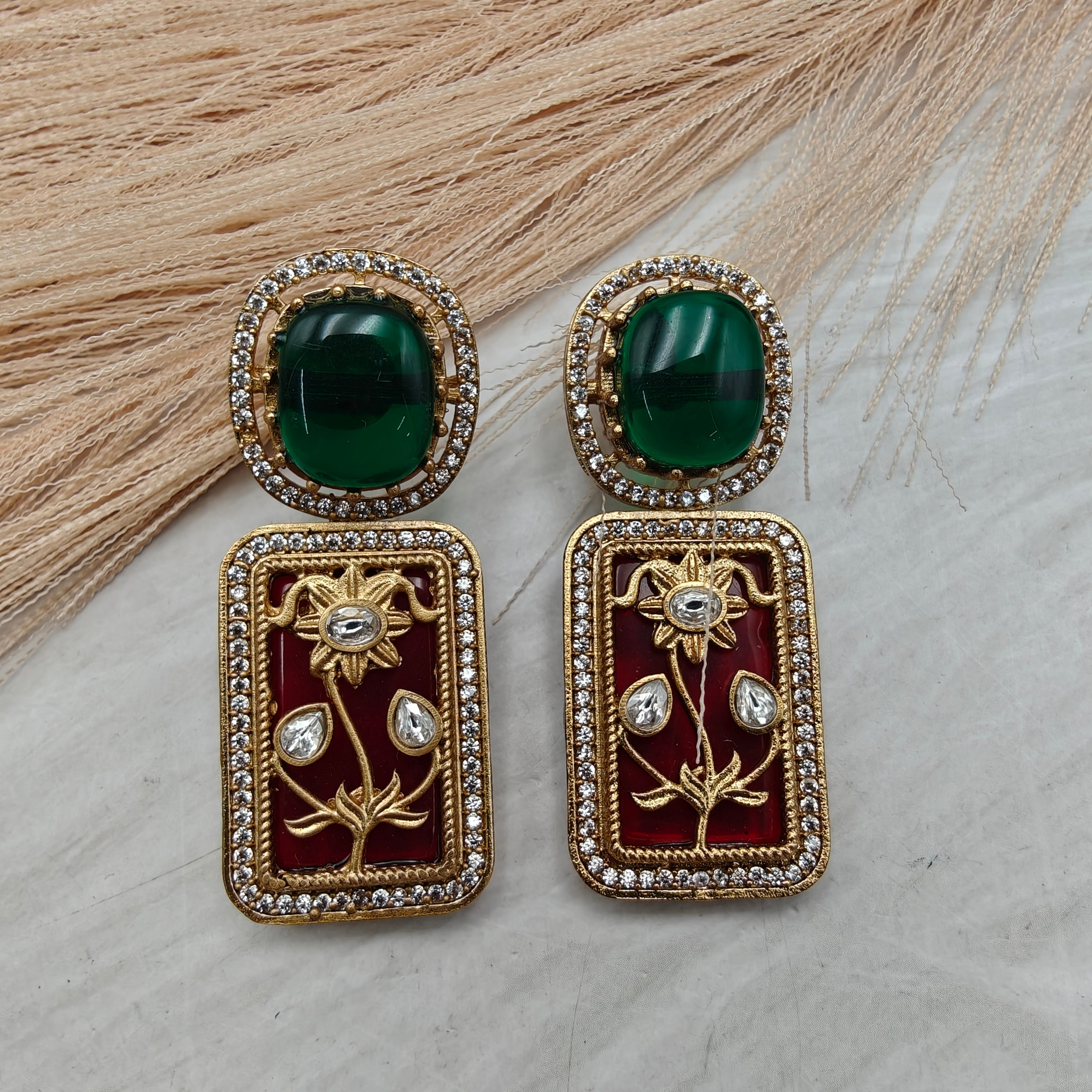 Ridhima Holdali Earrings- Multi